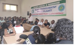 Valaben’ny sendika eto Madagasikara «Mametraka tongotra
