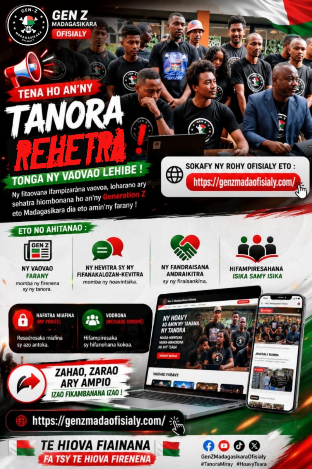 GenZ Madagasikara ofisialy